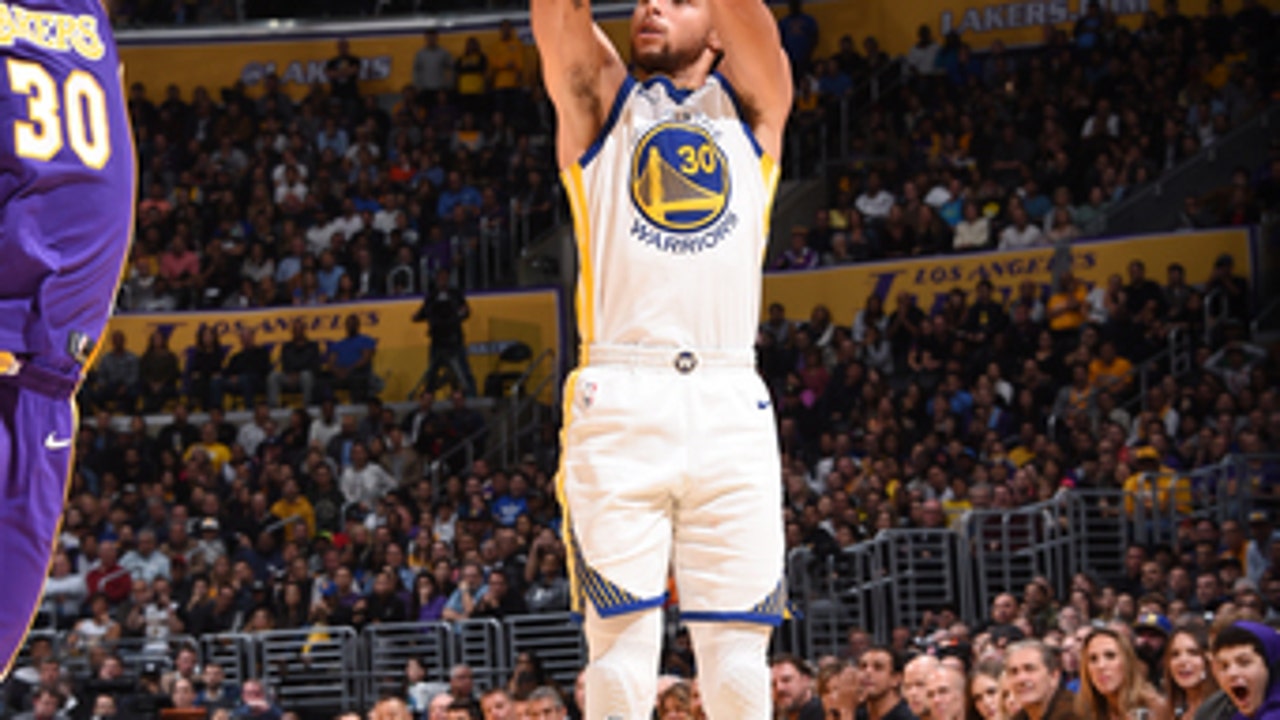 Curry comes through in OT, Warriors outlast Lakers 127-123 (Nov 29, 2017)